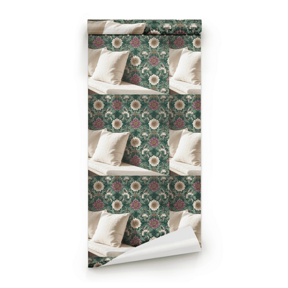 Gothic Flora Wallpaper