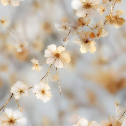 Dried Blossom large scale wallpaper pattern repeat