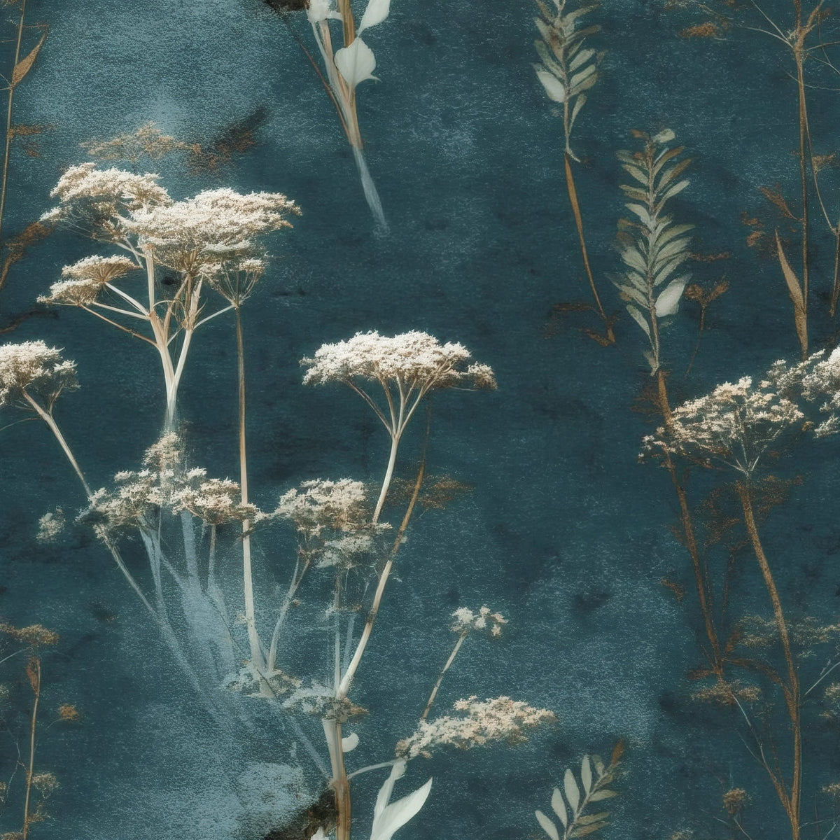 Dusk Meadow large scale wallpaper pattern repeat