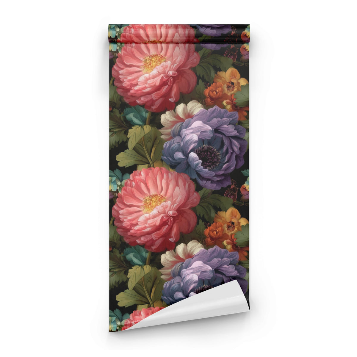 Roll of Dutch Bouquet large scale wallpaper