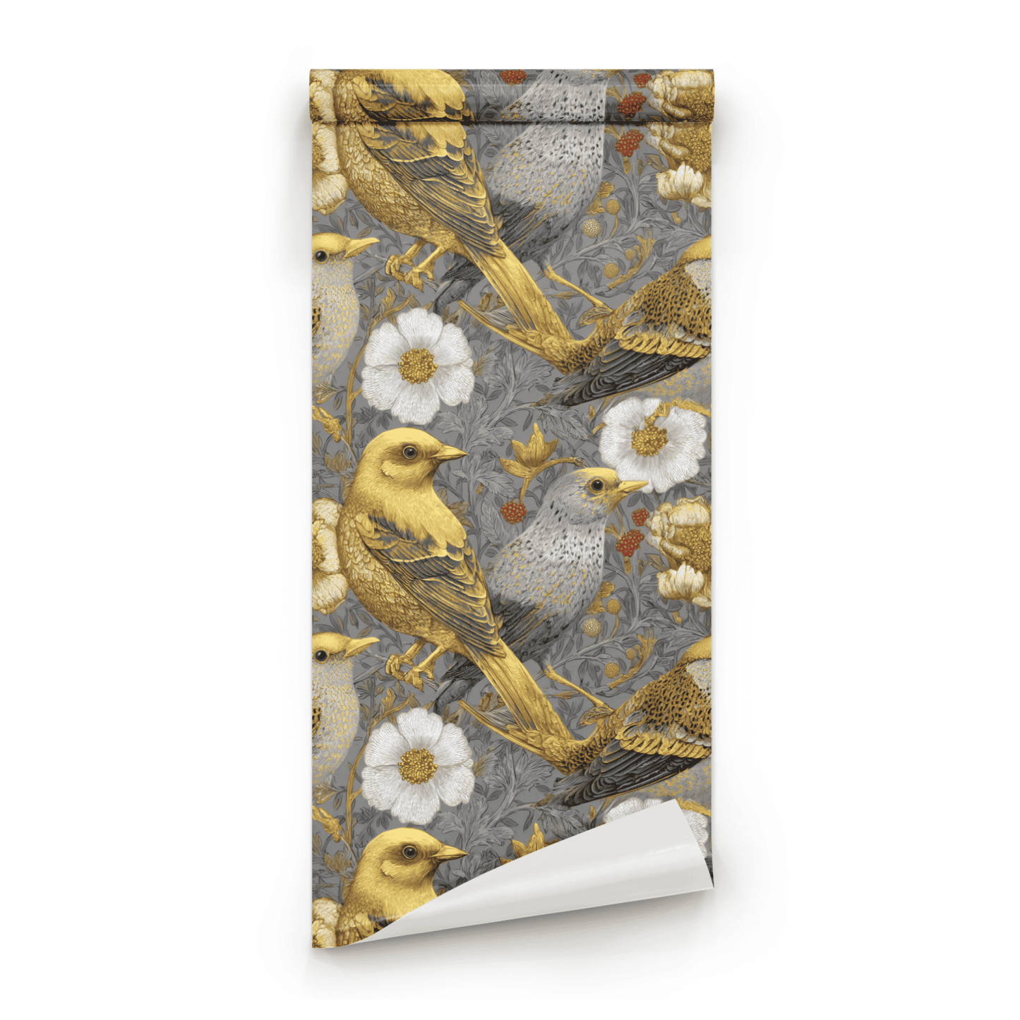 Gilded Finch Wallpaper