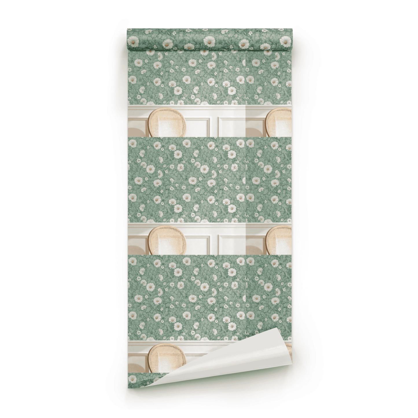 Sage Vintage Wallpaper