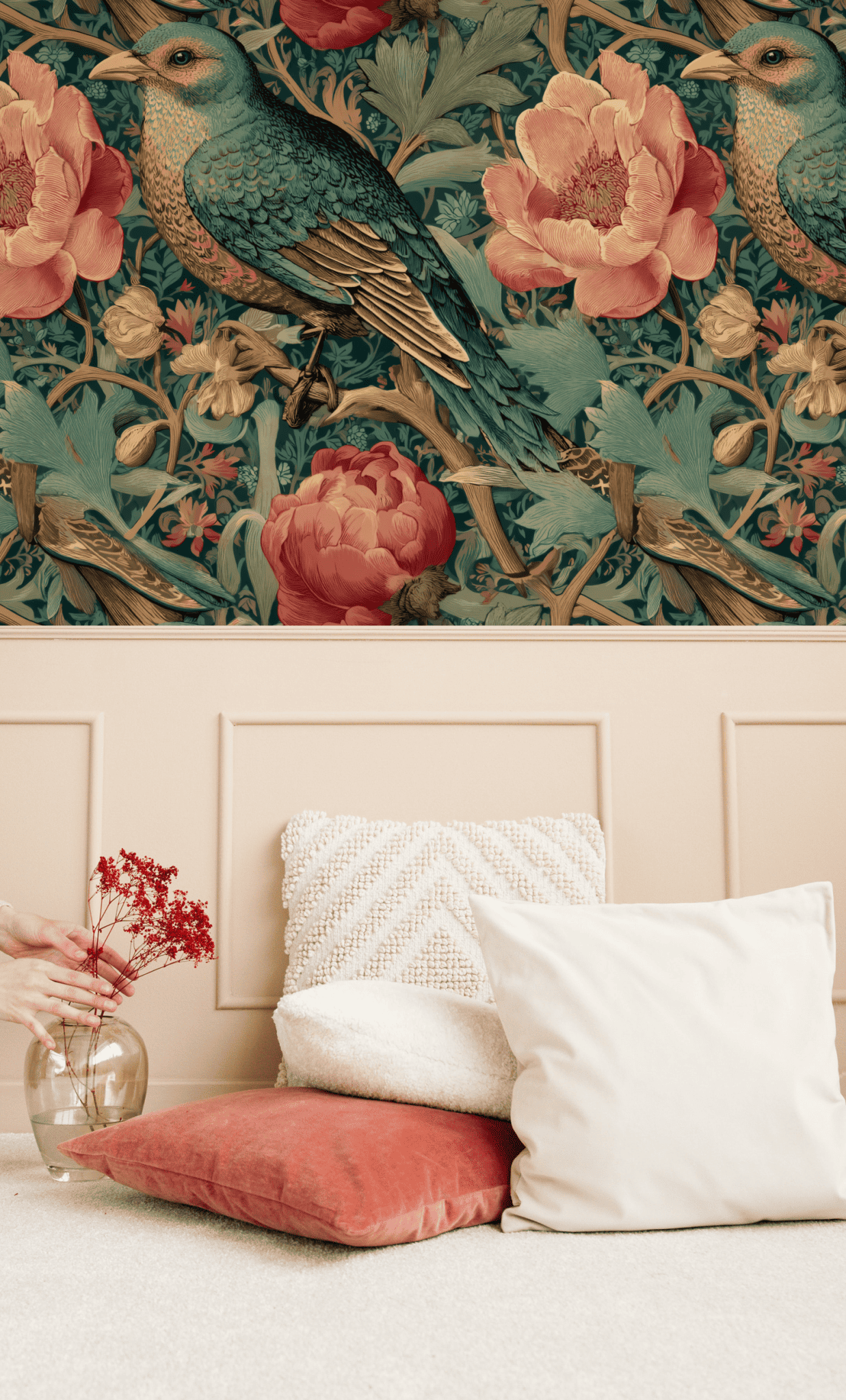 Aviary Enchantment Wallpaper