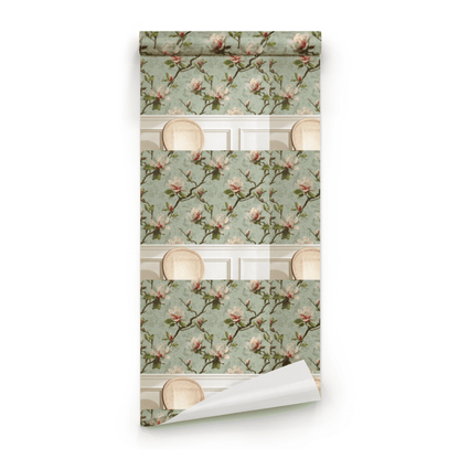 Celadon Branch Wallpaper