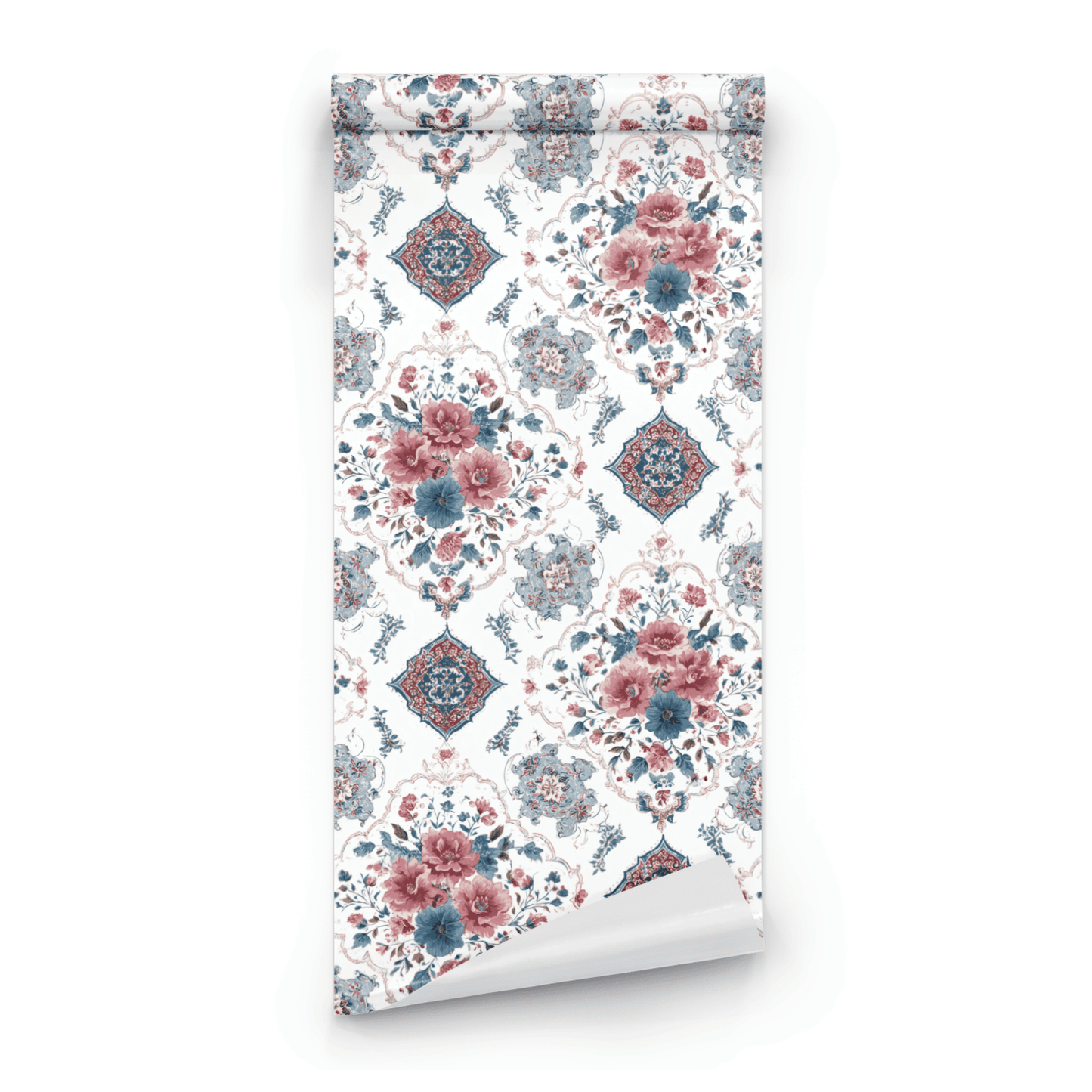 Rouge Arabesque Wallpaper