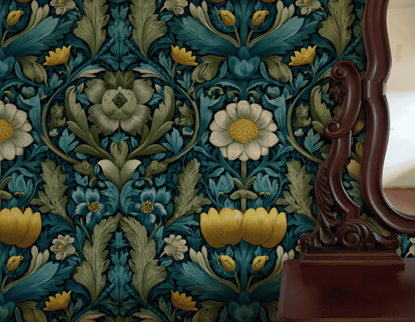 Garden Elegance Wallpaper