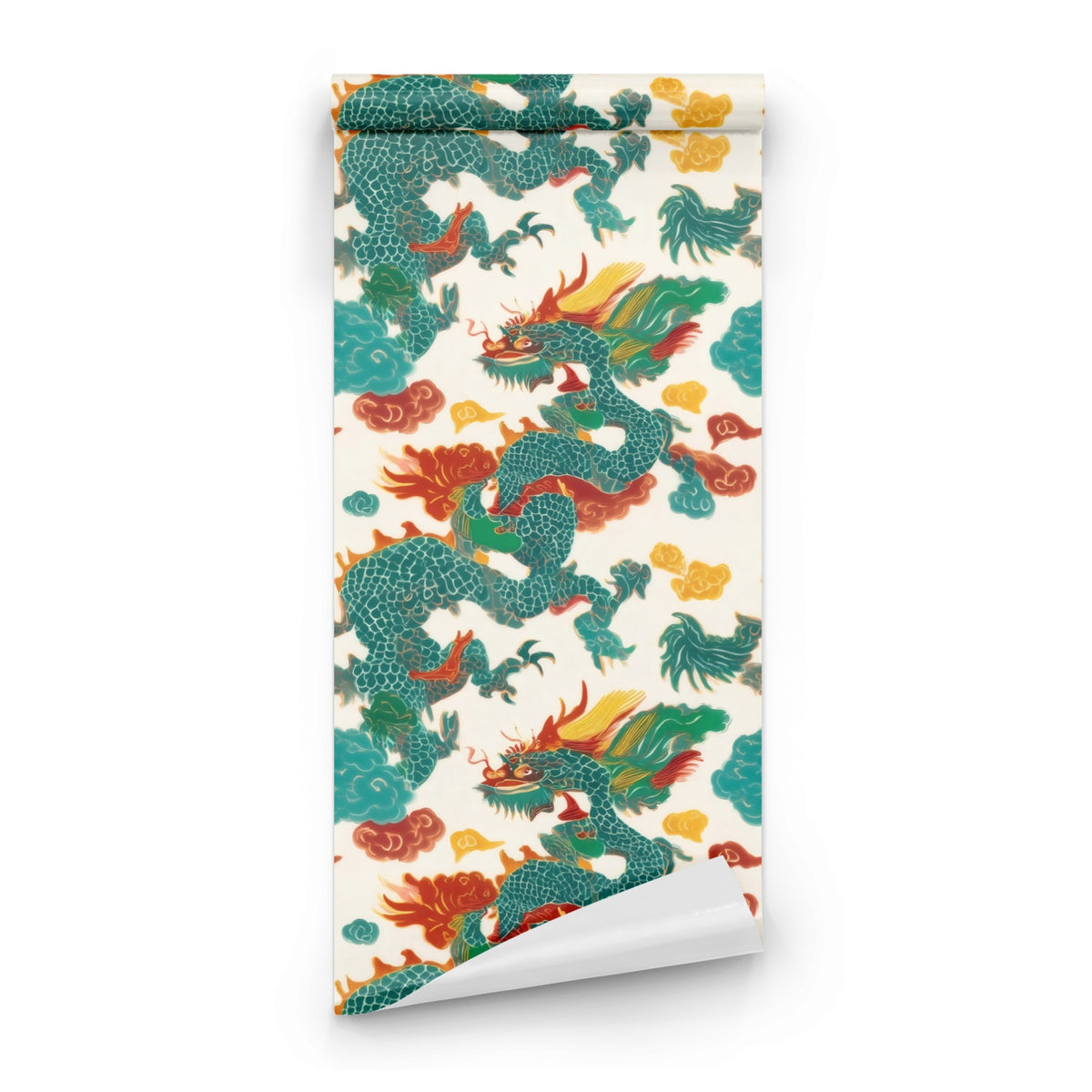 Roll of Fire Cloud large scale wallpaper