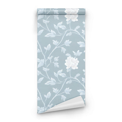 Roll of Frosted Vine large scale wallpaper