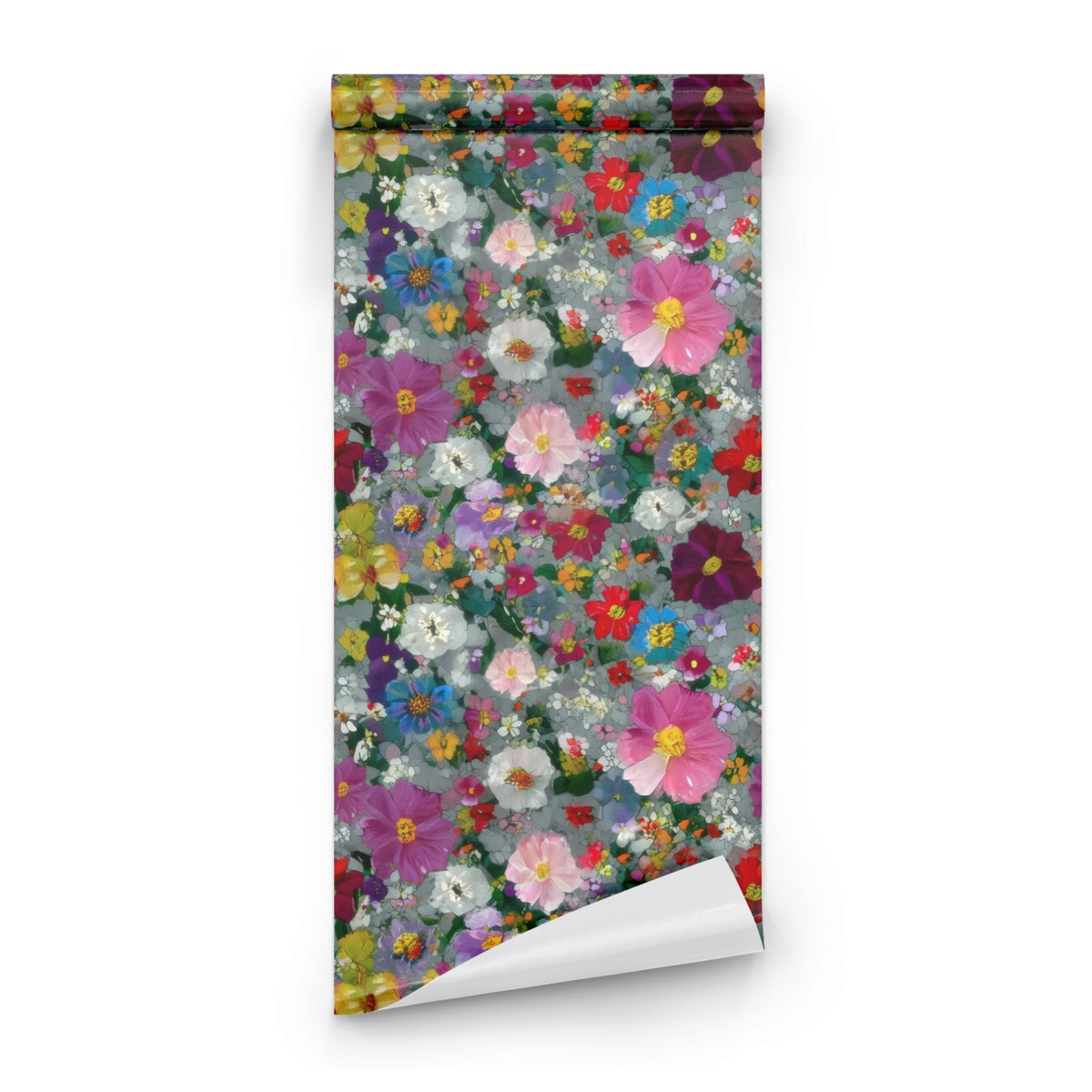 Roll of Garden Bed large scale wallpaper