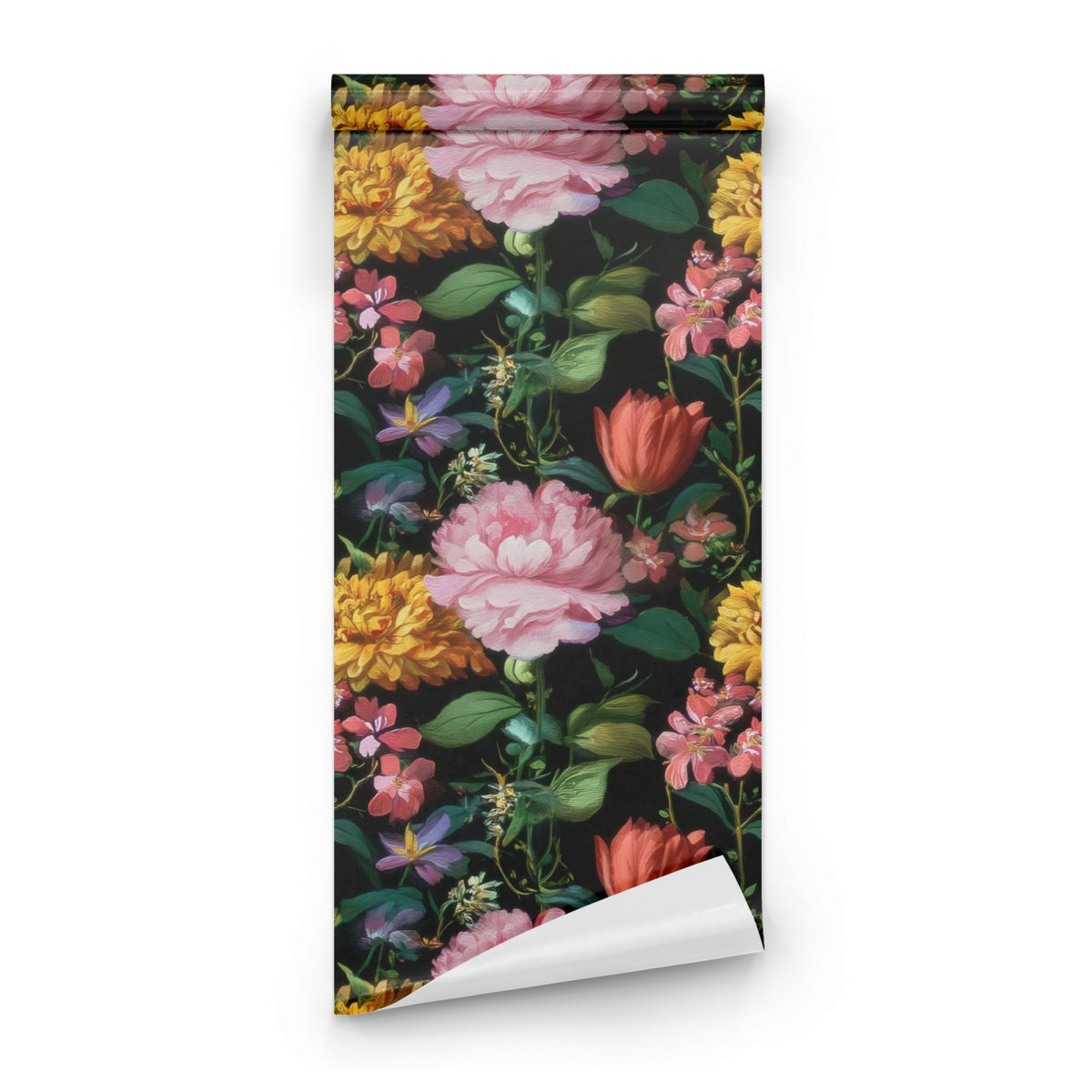 Roll of Garden Bouquet large scale wallpaper