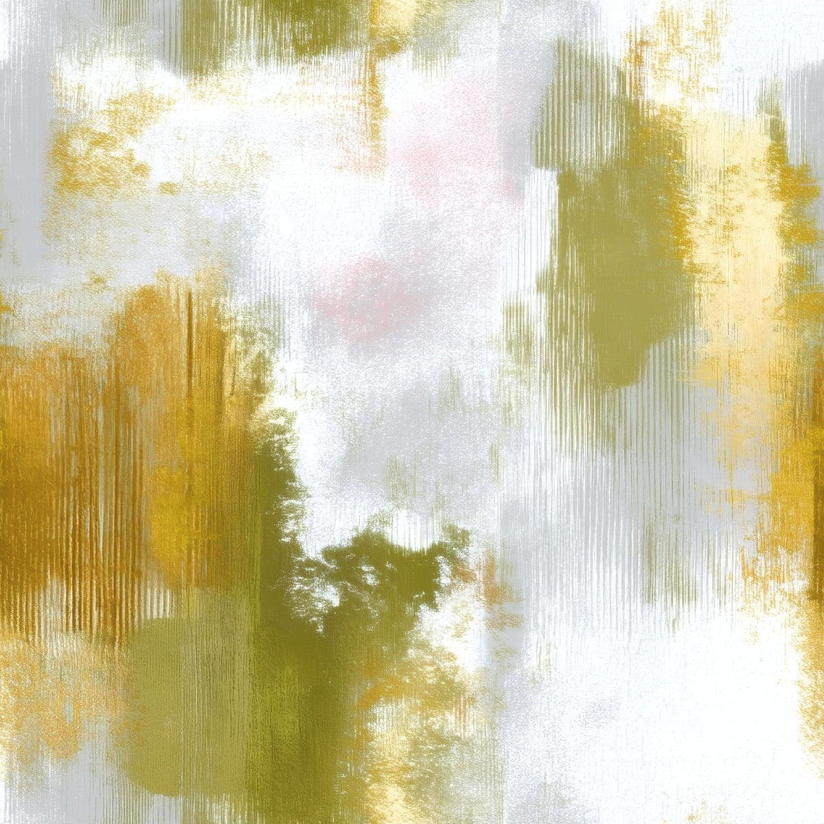 Gold Brushstroke large scale wallpaper pattern repeat