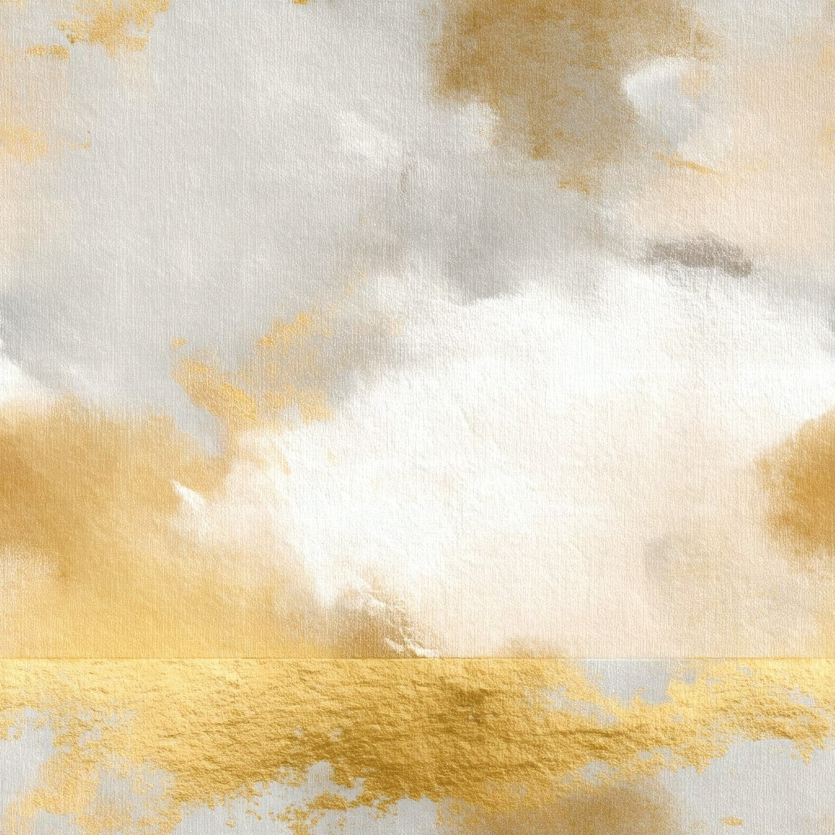 Gold Cloud large scale wallpaper pattern repeat