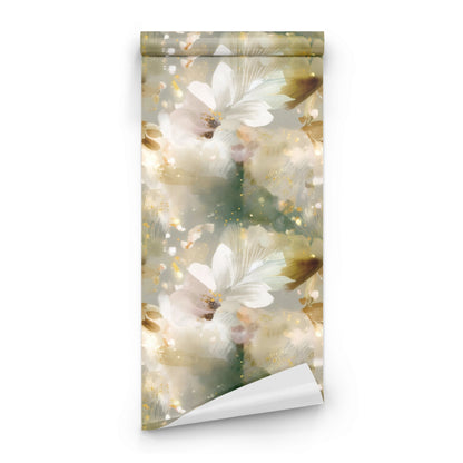 Roll of Gold Petal large scale wallpaper