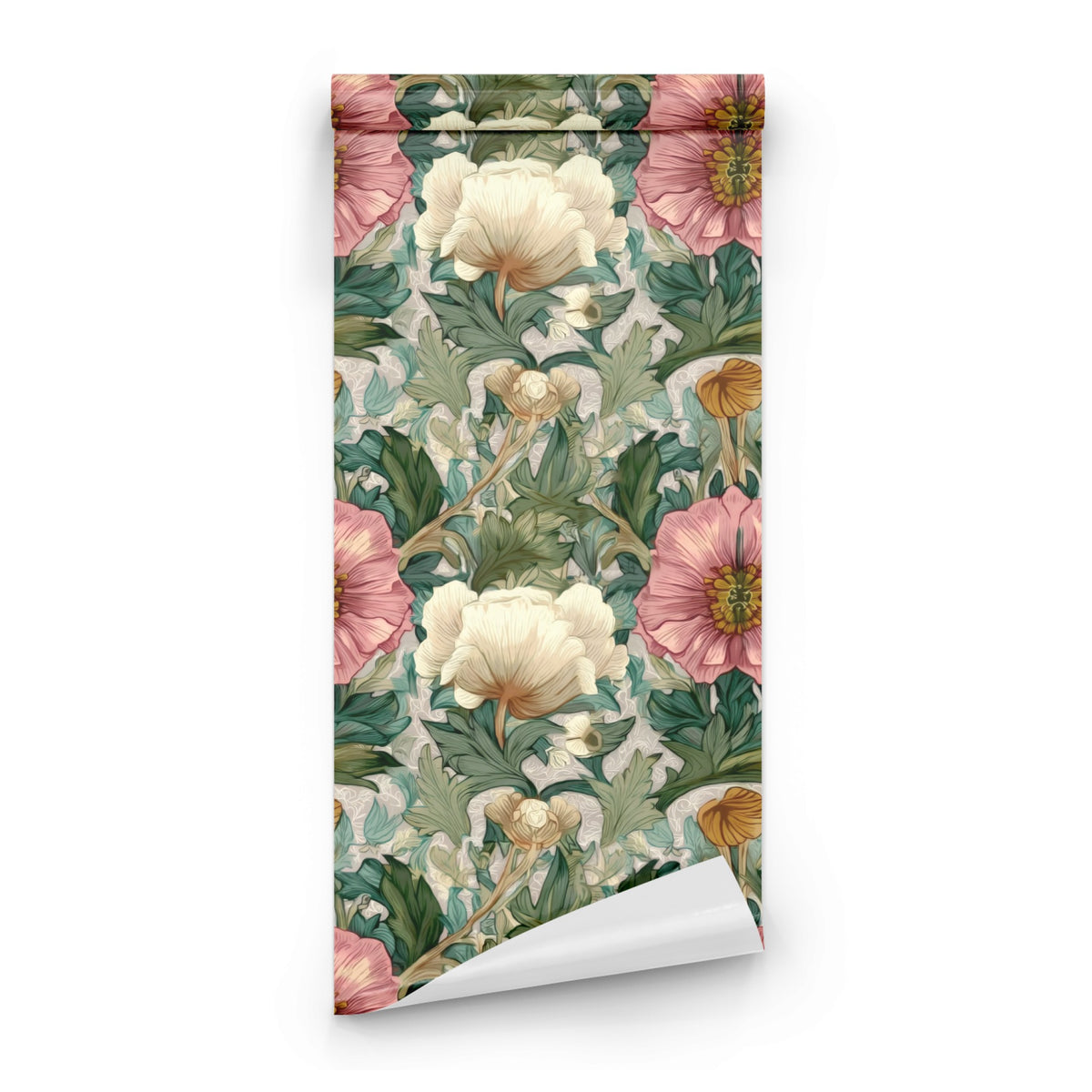 Roll of Gold Poppy large scale wallpaper