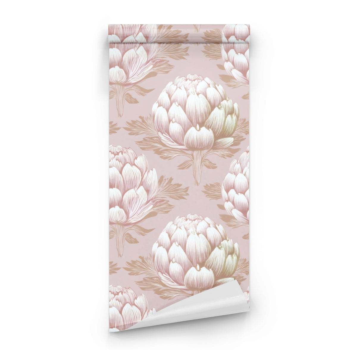 Roll of Golden Artichoke large scale wallpaper