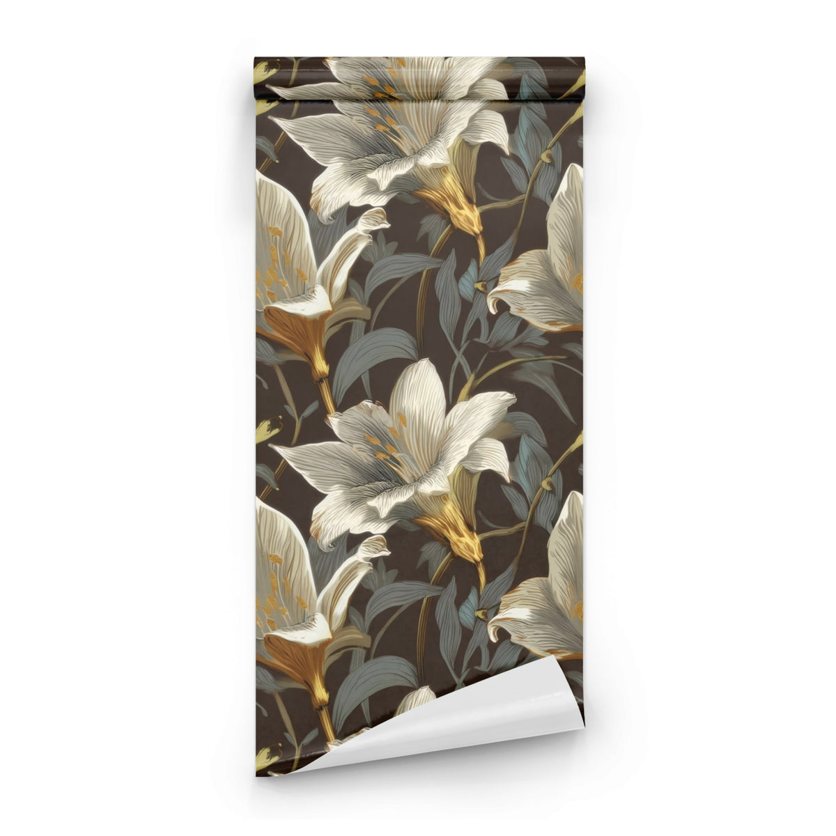 Roll of Golden Sunflower large scale wallpaper