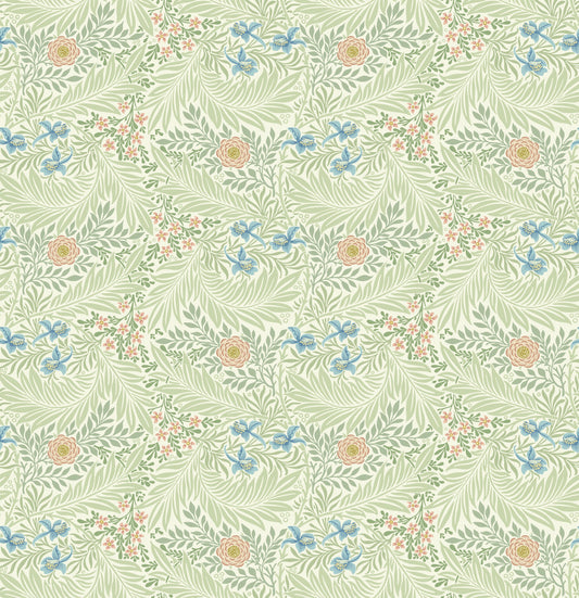 William Morris Larkspur Green
