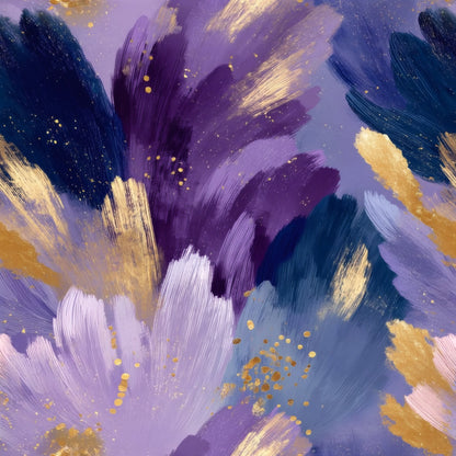 Lavender Sweep large scale wallpaper pattern repeat