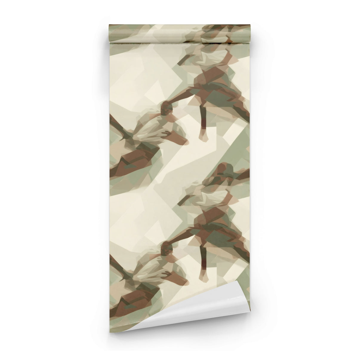 Roll of Leaping Athletes large scale wallpaper