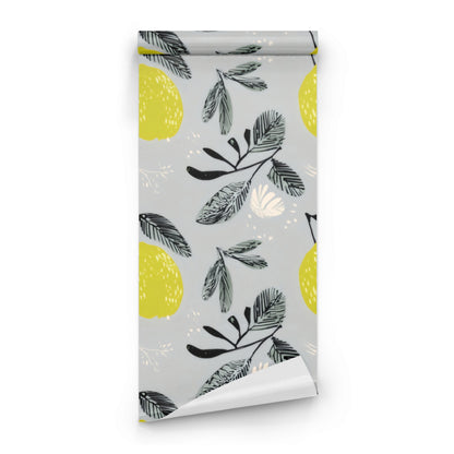 Roll of Lemon Branch large scale wallpaper