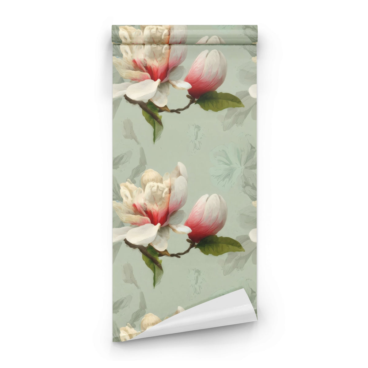 Roll of Magnolia Branch large scale wallpaper