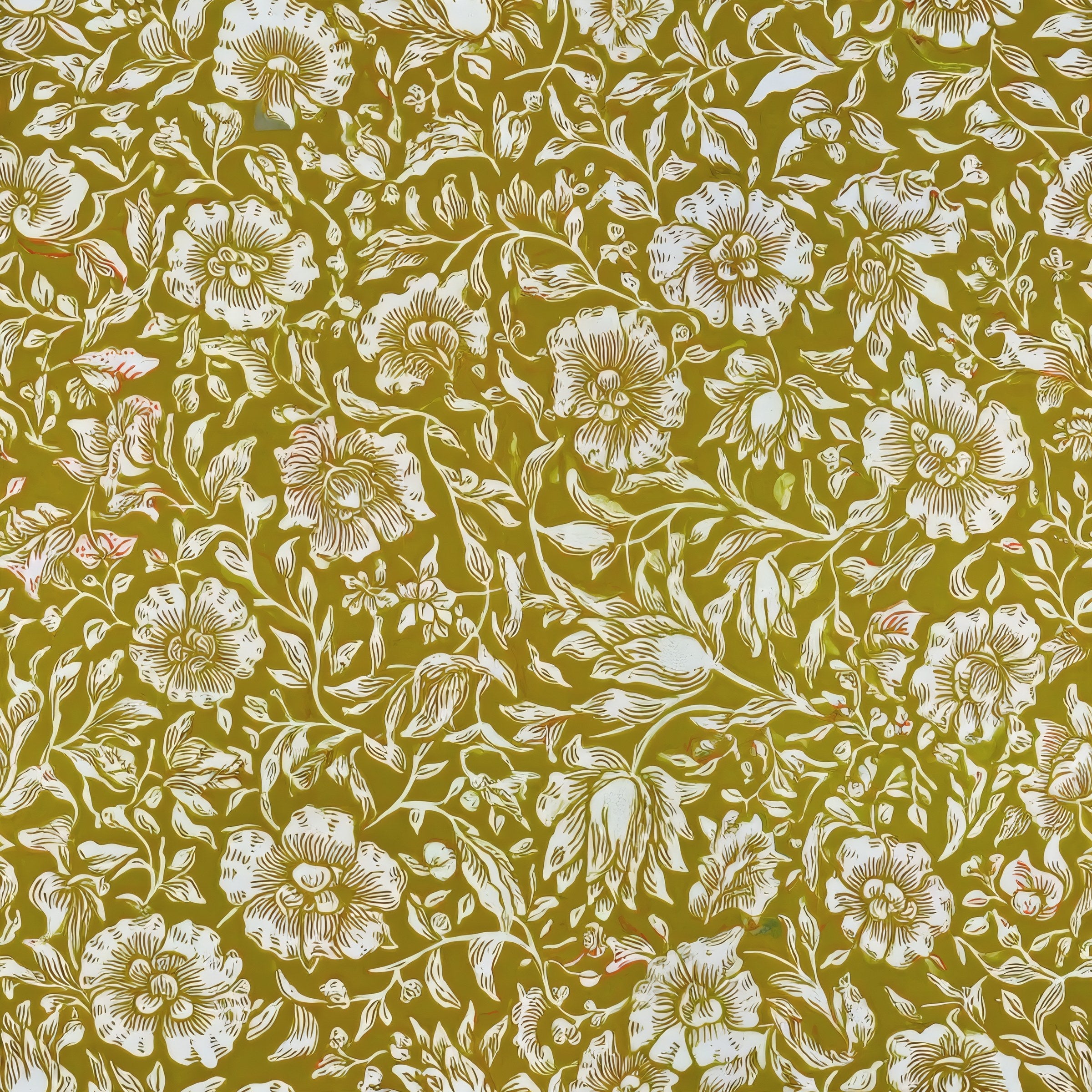 yellow wallpaper | William Morris Mallow Mustard