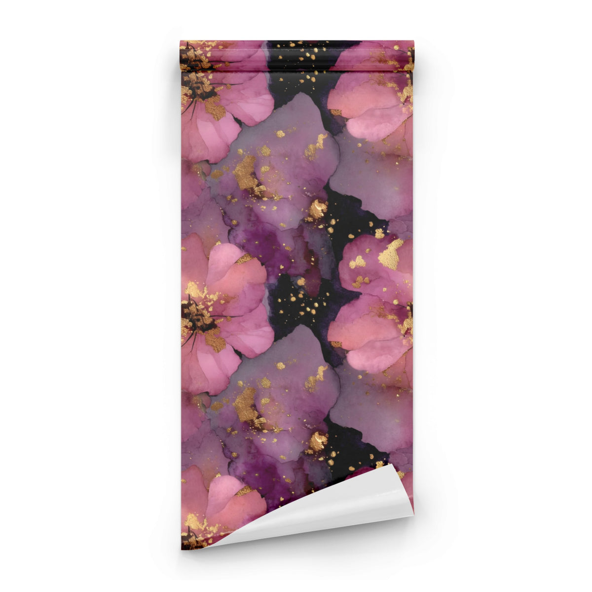 Roll of Midnight Blossom large scale wallpaper