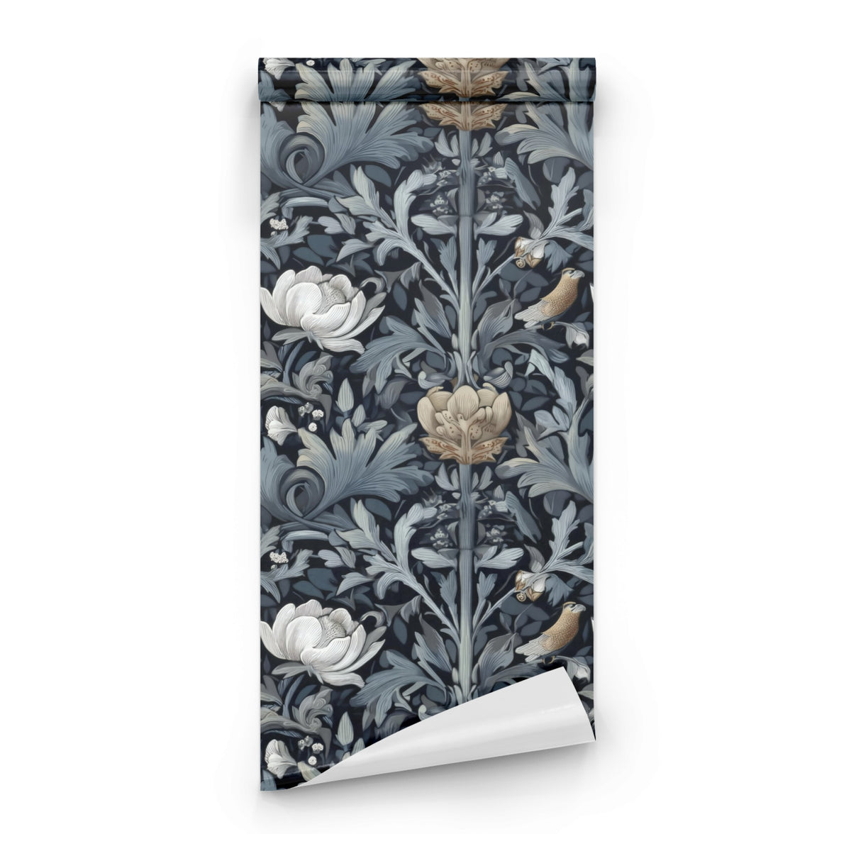 Roll of Midnight Lotus large scale wallpaper