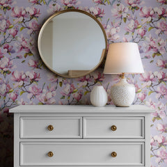 Bumble Magnolia Wallpaper
