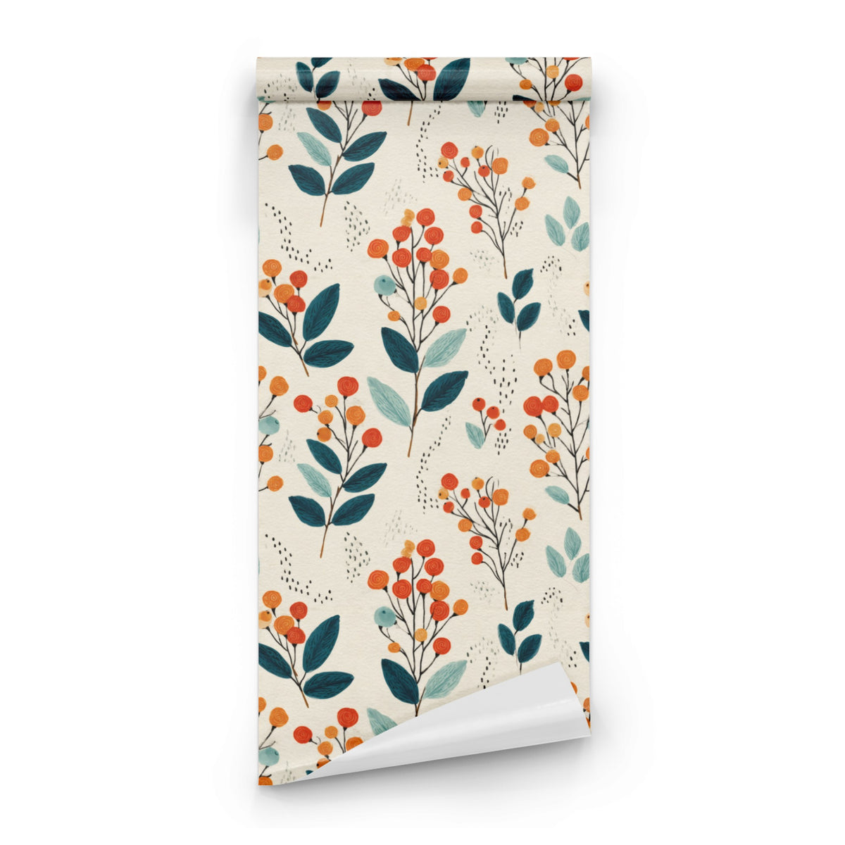 Berry Sprig wallpaper roll