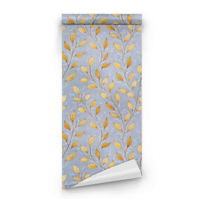 Golden Sprig wallpaper roll