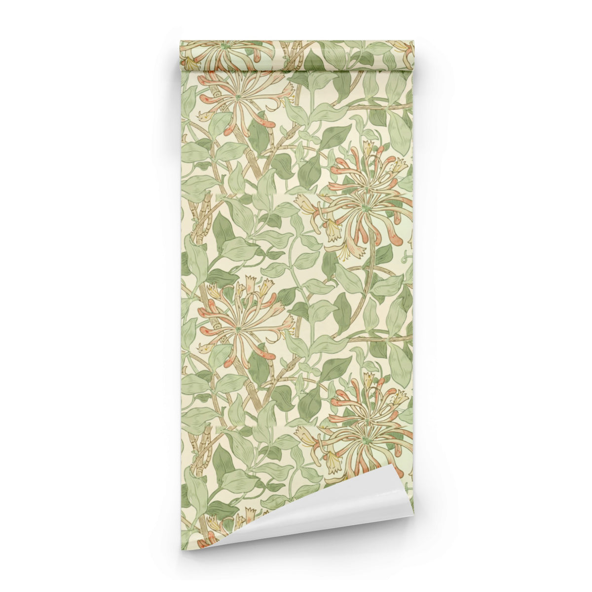 William Morris Honeysuckle Cream wallpaper roll