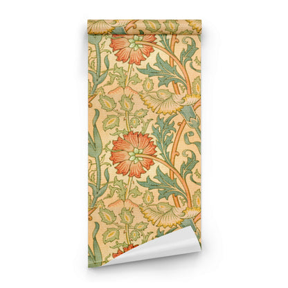 William Morris Pink And Rose Gold wallpaper roll