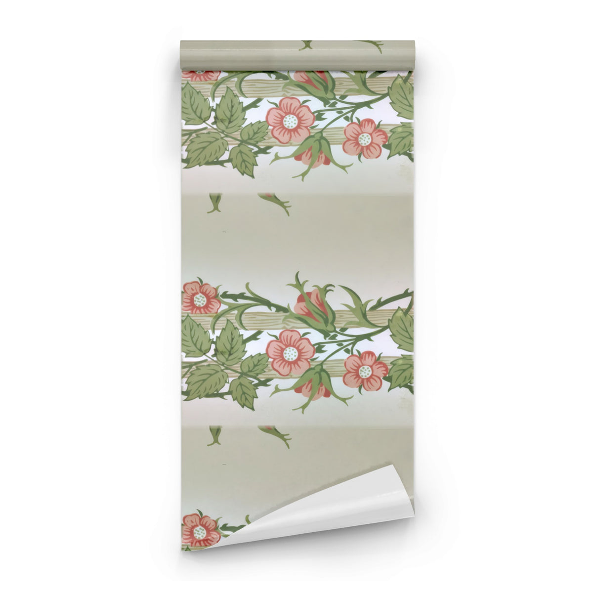 William Morris Rambler Rose wallpaper roll
