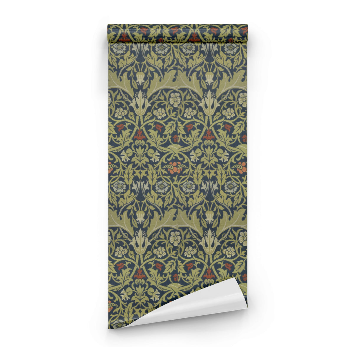 William Morris Campion Navy wallpaper roll