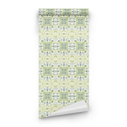 William Morris Net Ceiling White wallpaper roll
