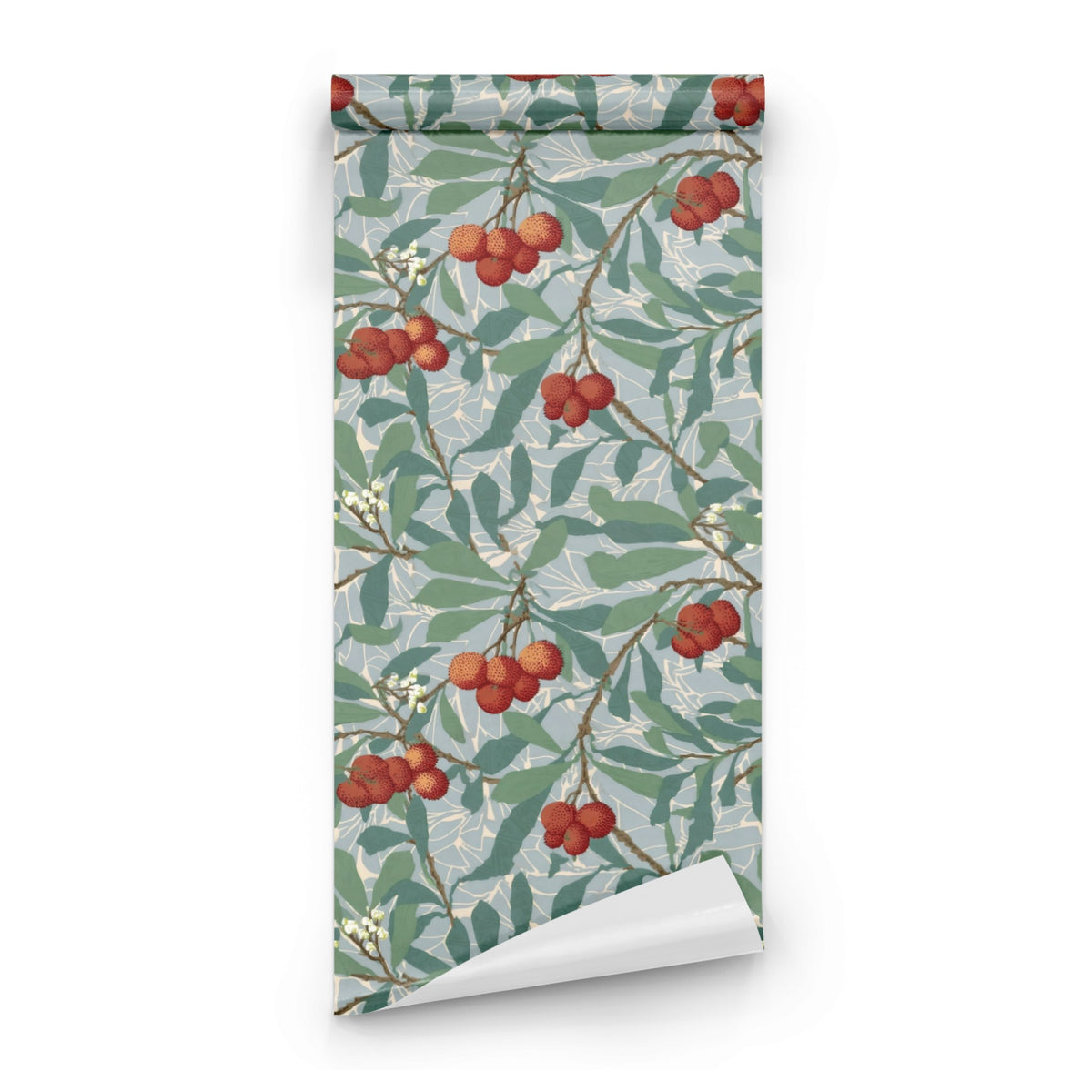William Morris Arbutus Slate wallpaper roll
