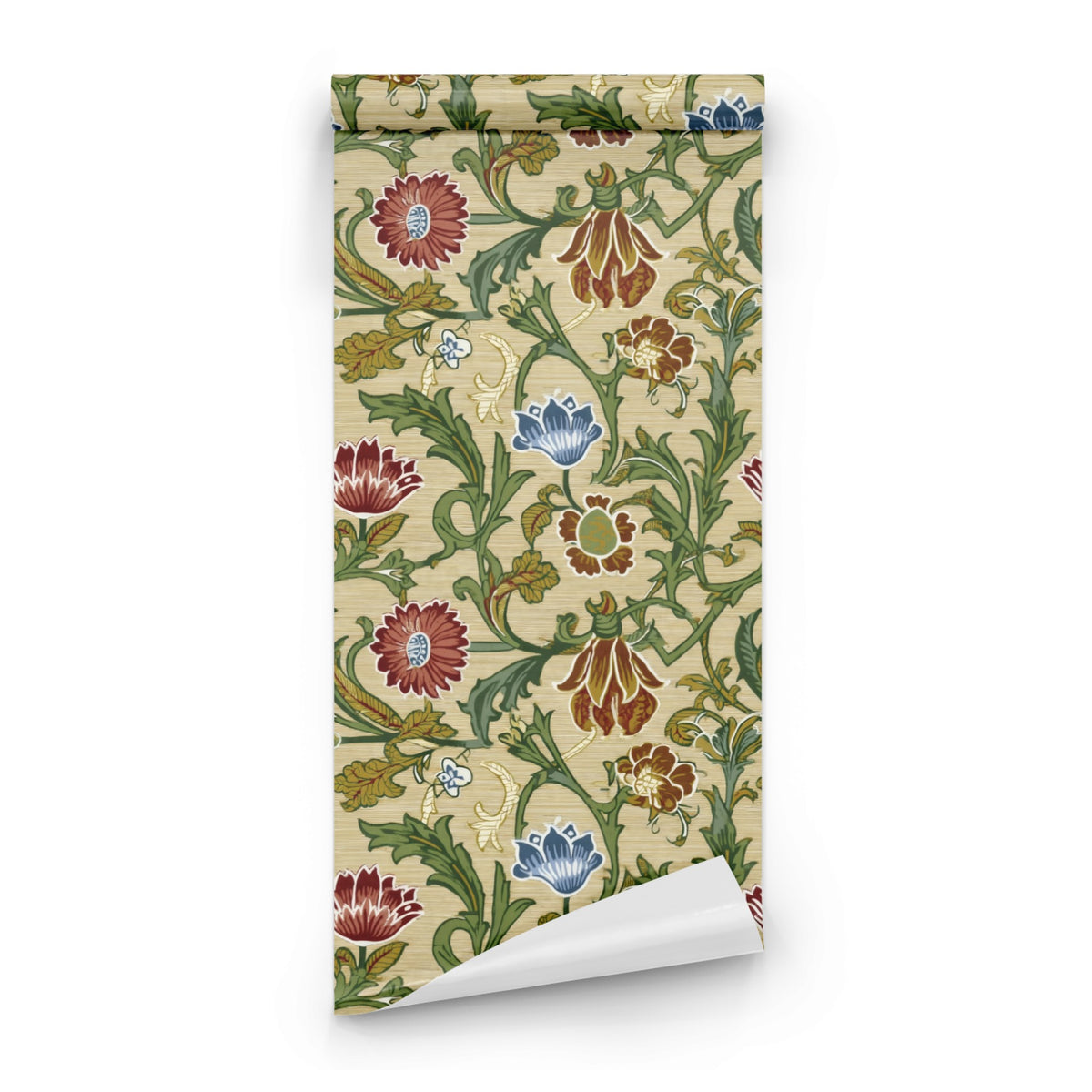 William Morris Brocade Linen wallpaper roll