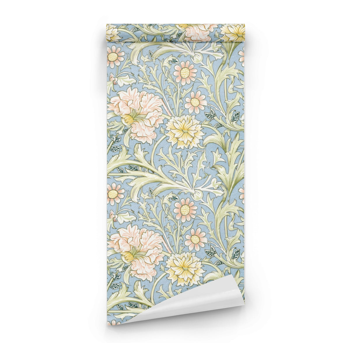 William Morris Double Bough Blue wallpaper roll