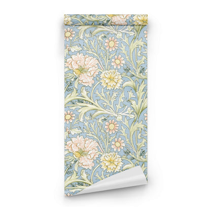 William Morris Double Bough Blue wallpaper roll