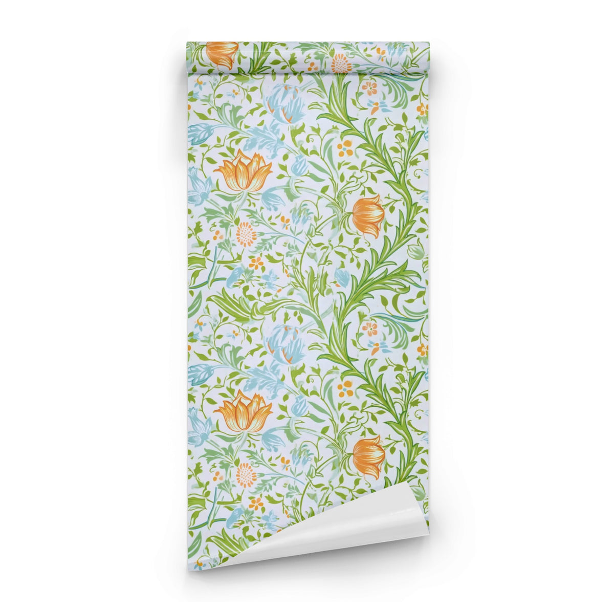 William Morris Flora Aqua wallpaper roll