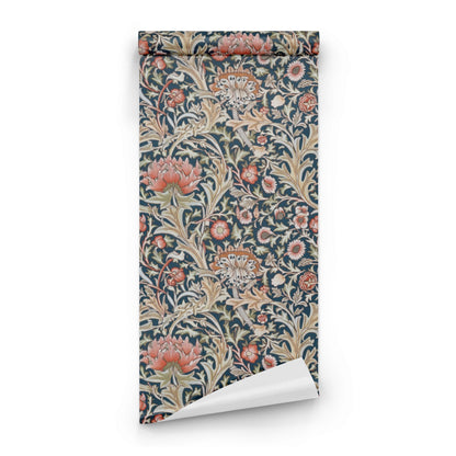 William Morris Trent Navy wallpaper roll