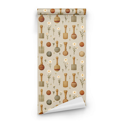 Croquet Lawn wallpaper roll