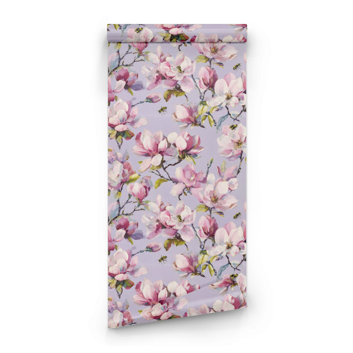 Bumble Magnolia wallpaper roll