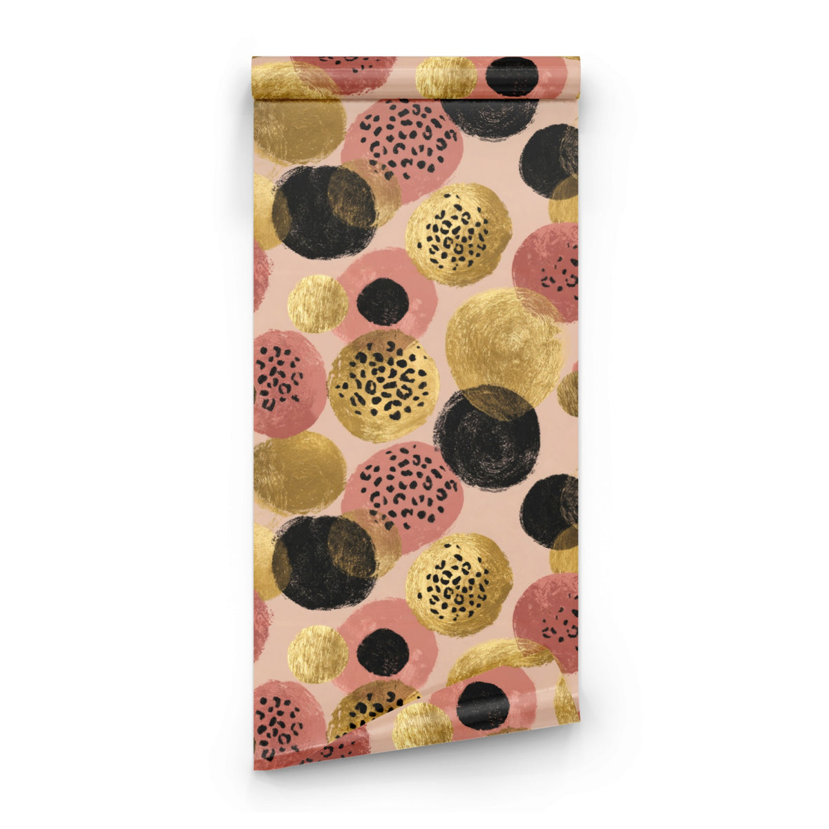 Leopard Confetti wallpaper roll