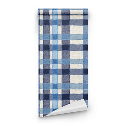 Woven Check wallpaper roll