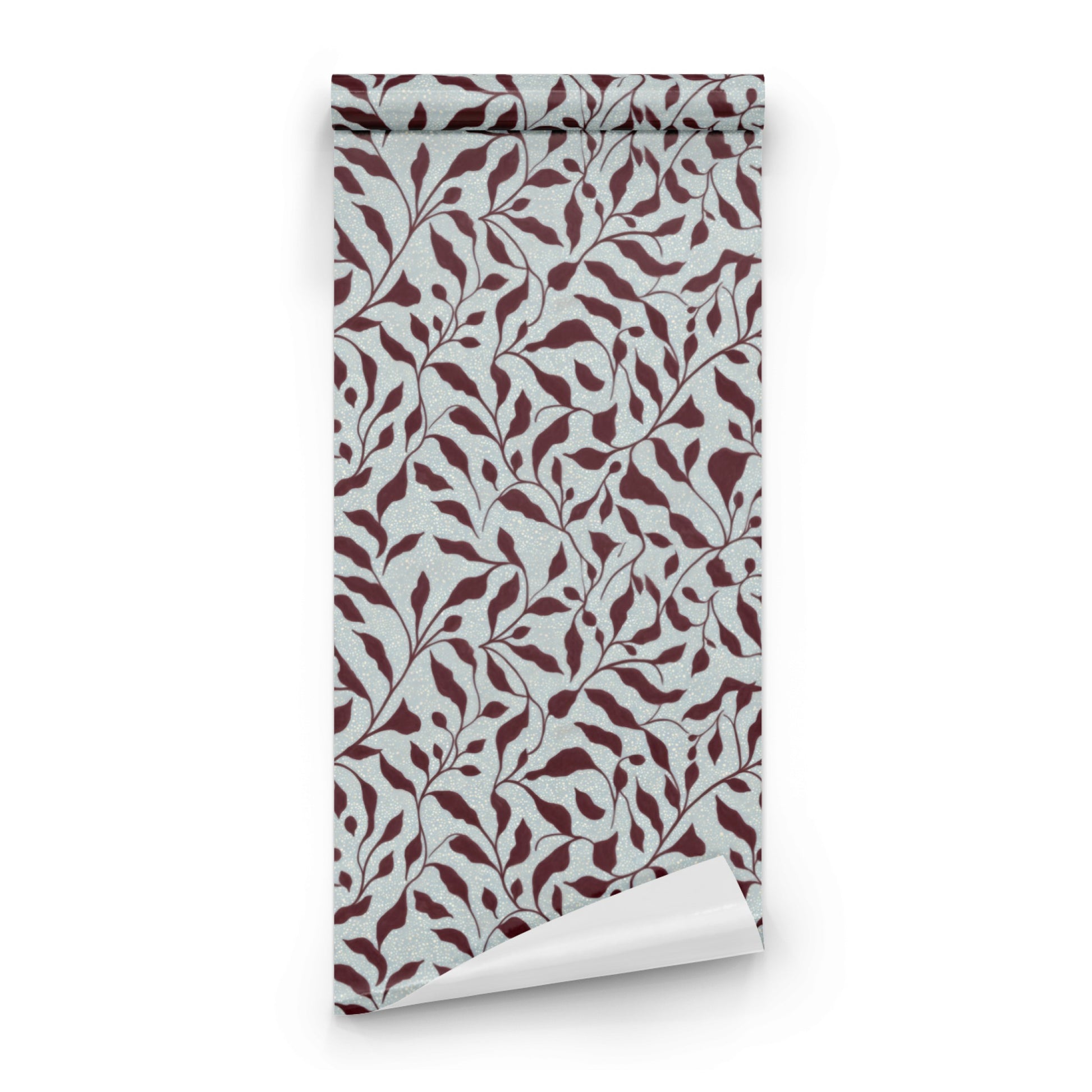 Burgundy Vine wallpaper roll