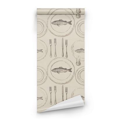 Set Table wallpaper roll
