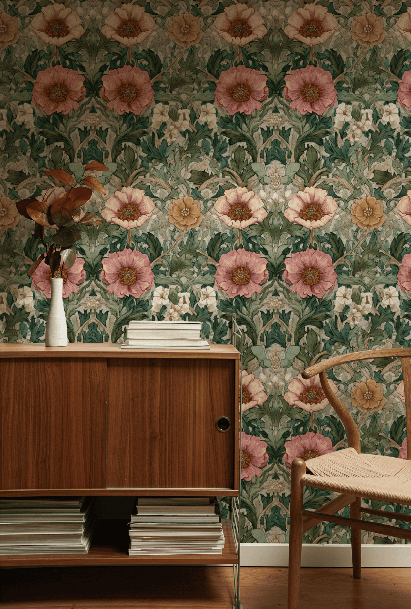 Rosy Garden Wallpaper