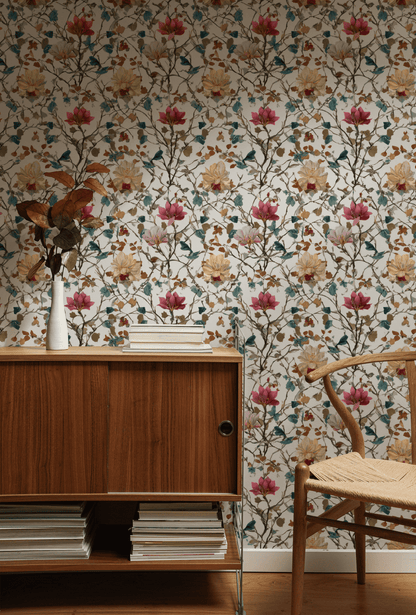 Watercolor Petals Wallpaper